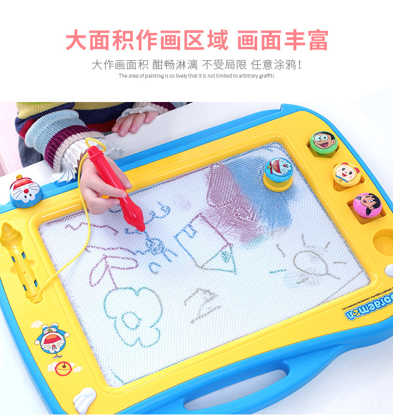 Children&#039;s Drawing Board Magnetic Plastic Tablet Little Child Toddler Erasable Small Blackboard Color Baby Toys Graffiti Board
