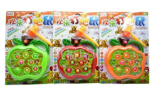 Children's electric ground mouse toys babies' intelligence music children's percussion game baby toys