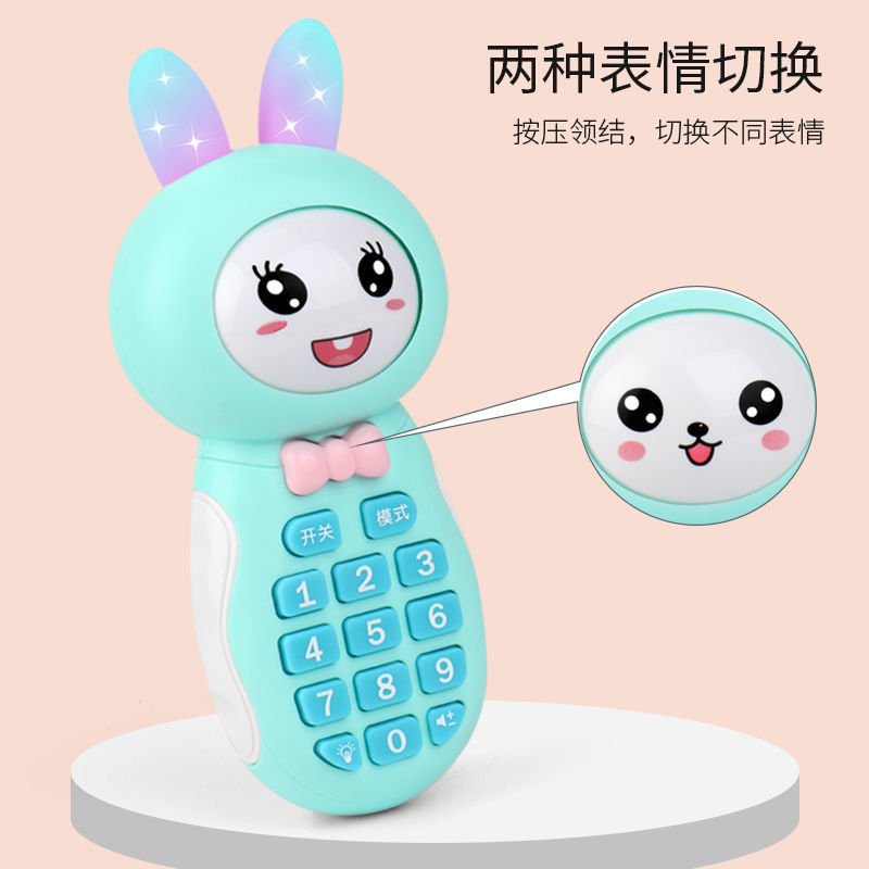 Children&#039;s Toy Mobile Phone Simulation Charging Boys and Girls 0-3 Years Old Early Learning Machine Baby Toys Biteable