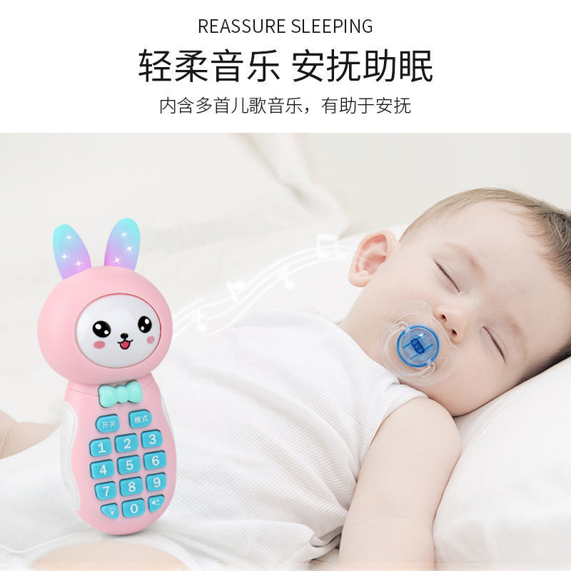 Children&#039;s Toy Mobile Phone Simulation Charging Boys and Girls 0-3 Years Old Early Learning Machine Baby Toys Biteable