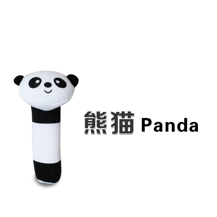 Bb good baby toys plush hand bell Bb good animal Bb stick hand bell fleece bell cartoon baby hand