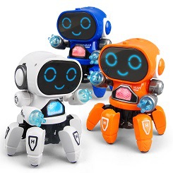 Tiktok Hot Sale Dancing Little Cute Duck Music Light Dancing Red Duck Electric Swing Doll Stall