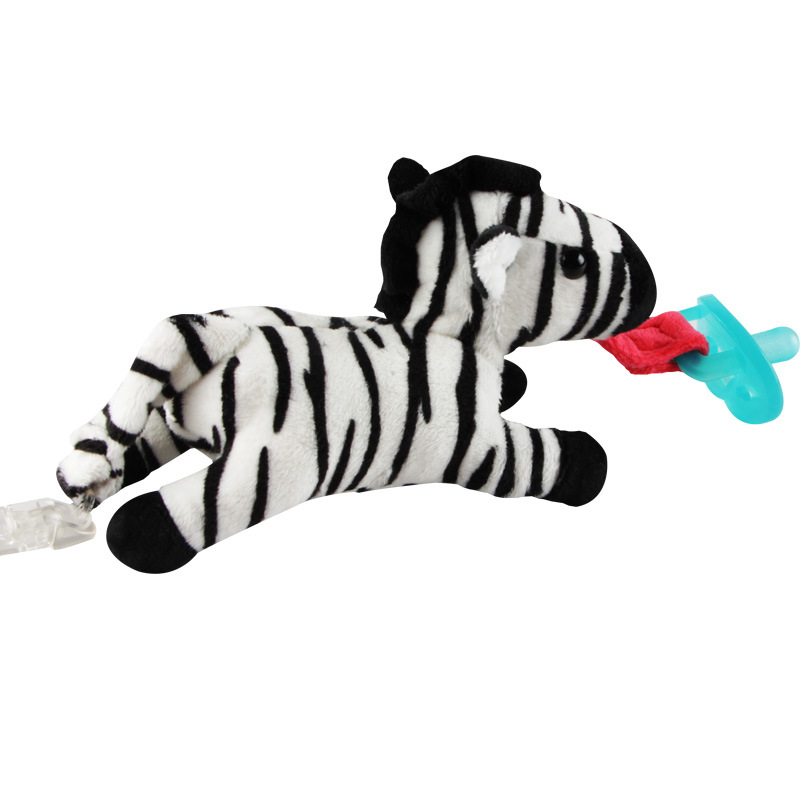 Baby Pacifier Hanging Detachable Woolen Stuffed Animal Unicorn Baby Toys Wholesale