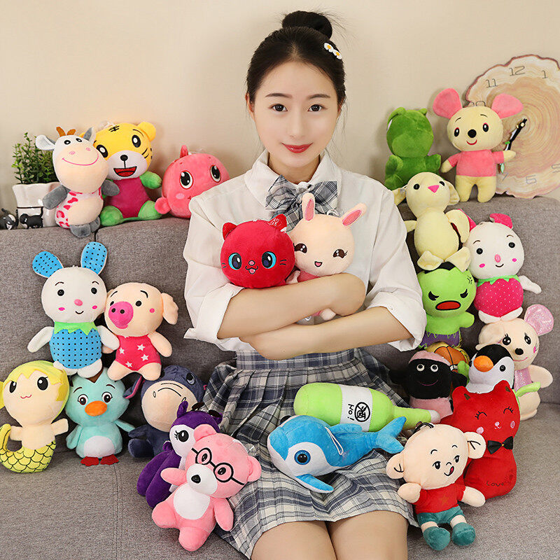 20cm Crane Machines Baby Doll Small Plush Toy Wedding Throws Ragdoll Wedding Promotional Gifts Doll