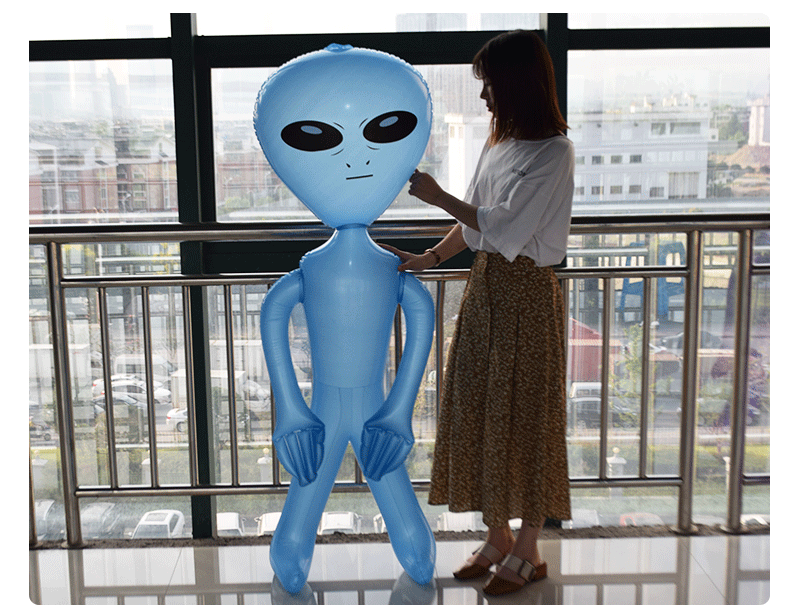 In Stock Wholesale PVC Inflatable Alien Halloween Bar Alien Doll Decorations Inflatable Toy In Stock Wholesale PVC Inflatable Alien Halloween Bar Alien Doll Decorations Inflatable Toy