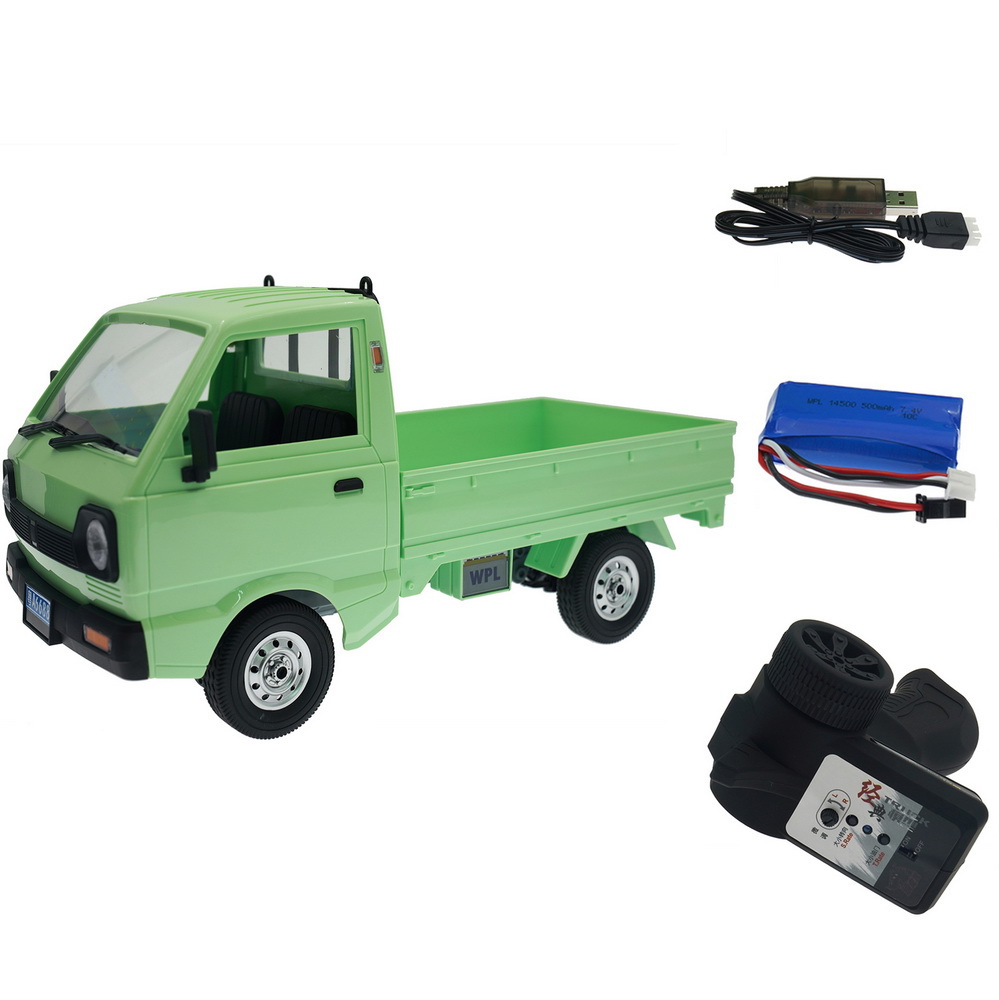 Naughty Dragon WPL 1:10 National Mini Truck RC Car Drift Remote Control Car Liuzhou Doll D12 Toy Truck