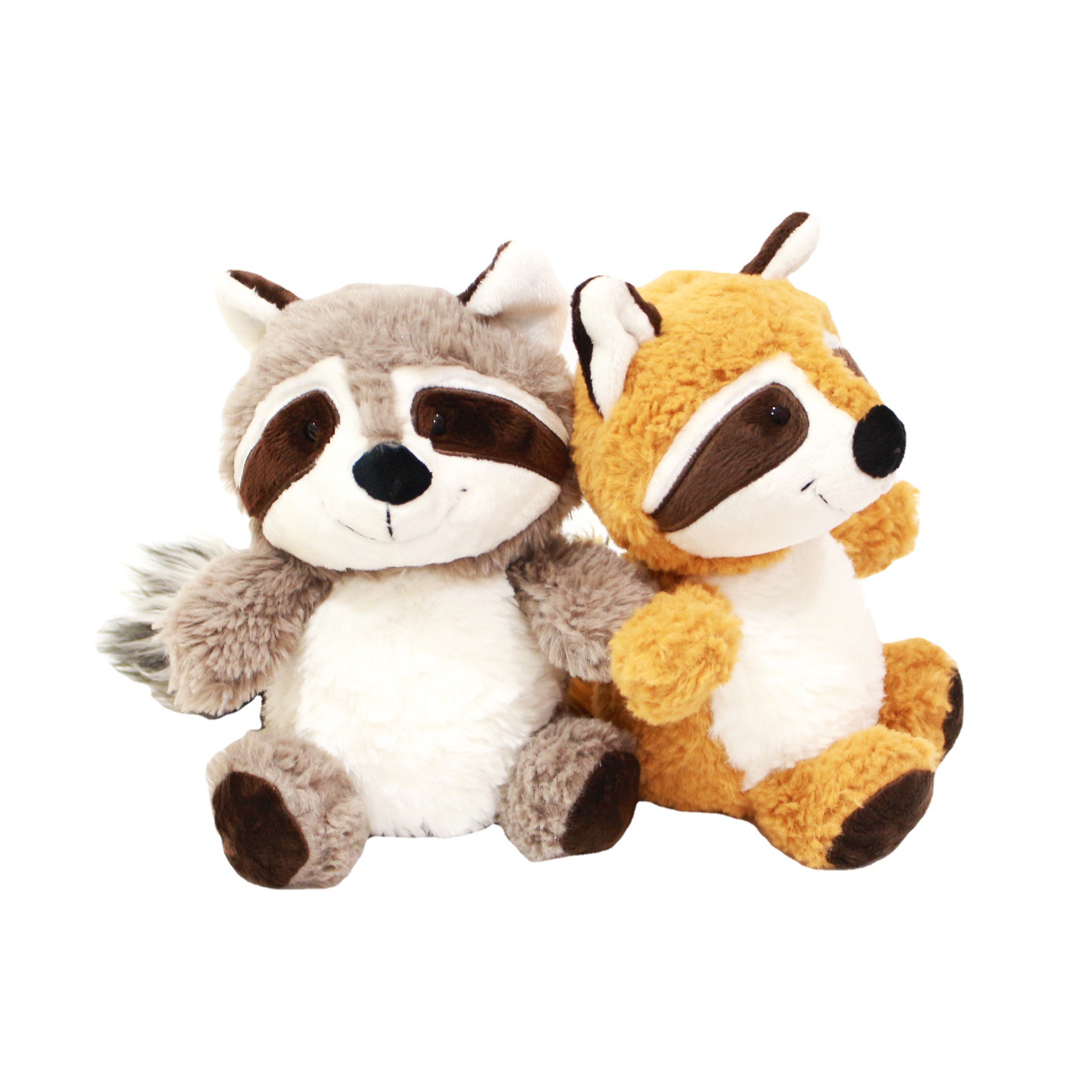 Cute New Big Tail Raccoon Doll Jungle Friends Cute Coati Plush Toy Doll Girls