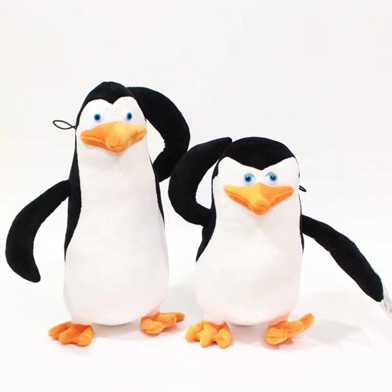 Madagascar Agent Penguin Cainiao Prvate Cute Bitch Boss Stuffed Doll Agent Penguin Doll