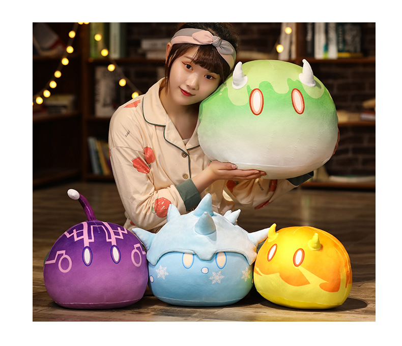 Original God Surrounding the Game Anime Slim Plush Toy Tuanzi Sleeping Doll Men and Women Pillow Cushion Secondary Yuan