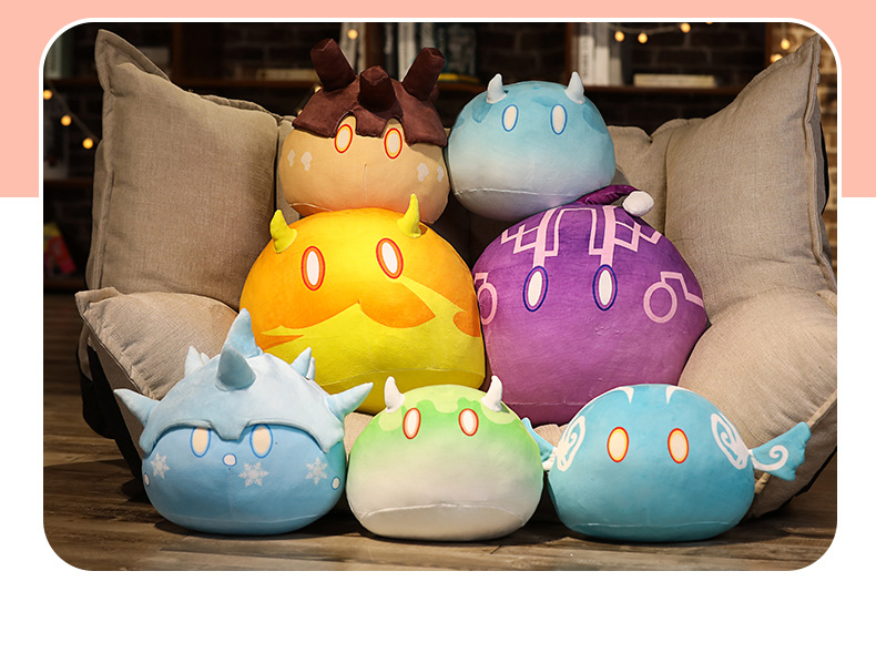Original God Surrounding the Game Anime Slim Plush Toy Tuanzi Sleeping Doll Men and Women Pillow Cushion Secondary Yuan