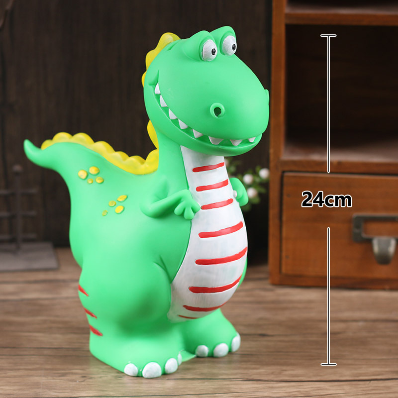 Children&#039;s Handmade Toys Coloring Dinosaur Fall Not Bad Plaster Doll Vinyl Coin Bank Parent-Child Enterprise Activity Gift