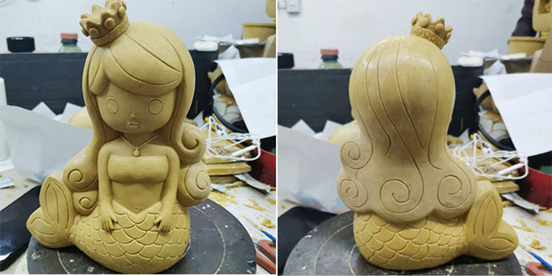 Children's Handmade Doodle Broken Stone Plaster Doll DIY Painted Vinyl Figurine Enterprise Parent-Child Activity Gift Children's Handmade Doodle Broken Stone Plaster Doll DIY Painted Vinyl Figurine Enterprise Parent-Child Activity Gift