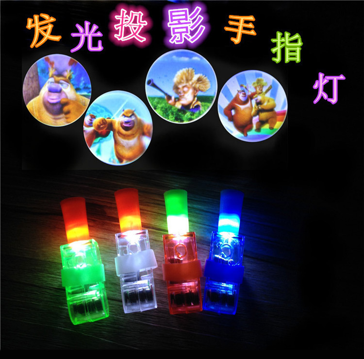 Cartoon Finger Projection Lamp Finger Lights Ring Light Led Stall Hot Sale Children's Luminous Toys Cartoon Finger Projection Lamp Finger Lights Ring Light Led Stall Hot Sale Children's Luminous Toys
