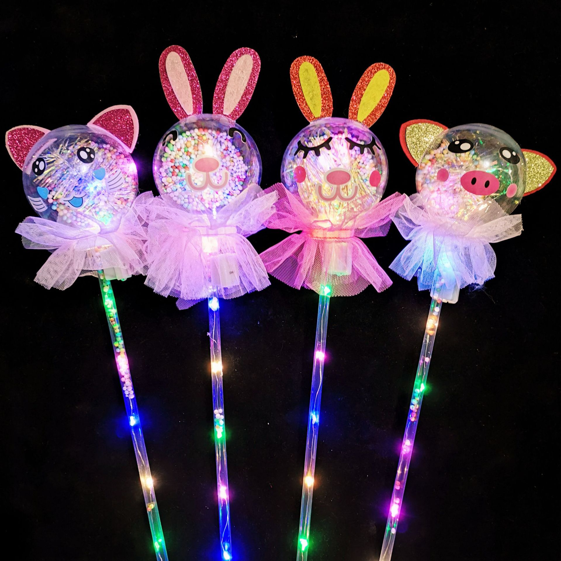 LED Luminous Toys Bounce Ball Luminous Stick Stall Hot Sale Children's Toys Luminous Magic Wand Factory Wholesale LED Luminous Toys Bounce Ball Luminous Stick Stall Hot Sale Children's Toys Luminous Magic Wand Factory Wholesale
