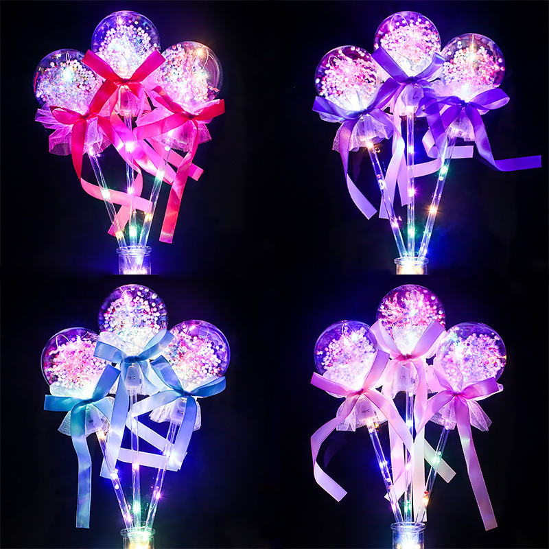 Internet Celebrity Bounce Ball Glow Stick Children's Luminous Toys Stall Drainage Love Five-Star Starry Sky Stick Magic Stick Internet Celebrity Bounce Ball Glow Stick Children's Luminous Toys Stall Drainage Love Five-Star Starry Sky Stick Magic Stick