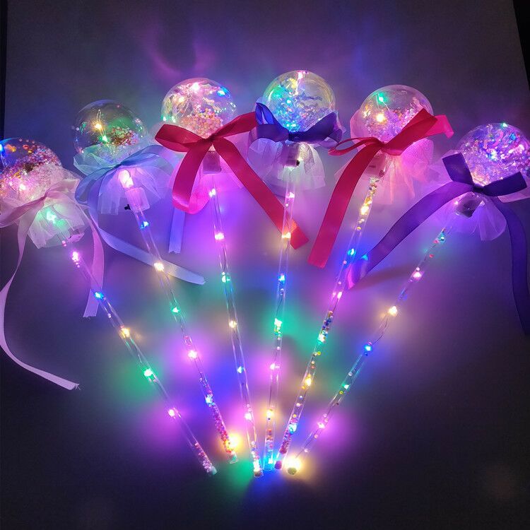 Internet Celebrity Bounce Ball Glow Stick Children's Luminous Toys Stall Drainage Love Five-Star Starry Sky Stick Magic Stick Internet Celebrity Bounce Ball Glow Stick Children's Luminous Toys Stall Drainage Love Five-Star Starry Sky Stick Magic Stick