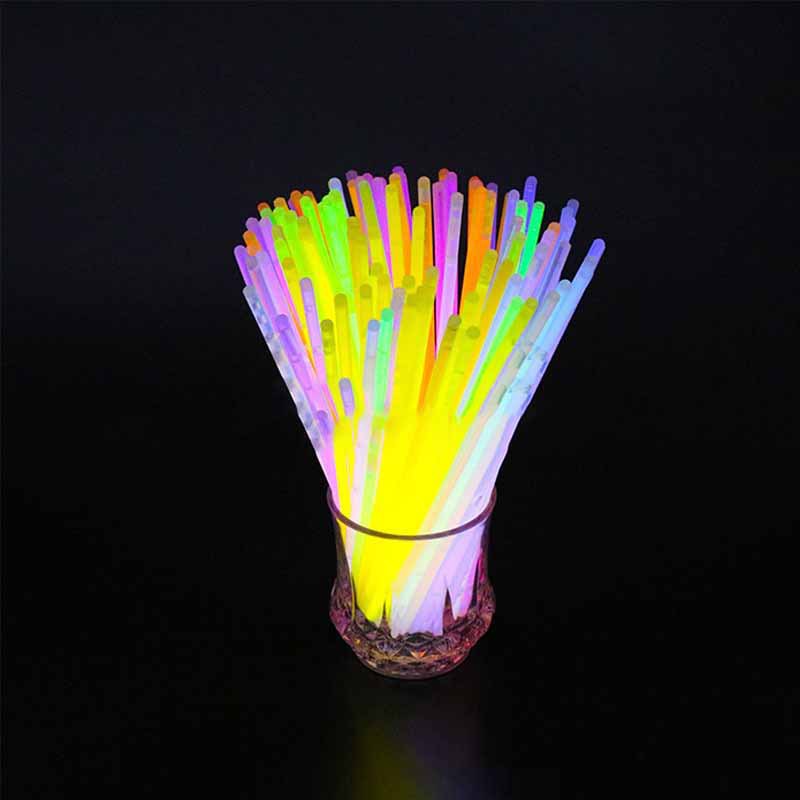 Factory Direct Sales Light Stick Wholesale Send Connector Light Sticks Luminous Toys Christmas Night Market Stall Hot Sale Wholesale