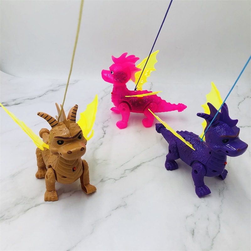 Electric Leash Flying Dragon Music Leash Dinosaur Simulation Dinosaur Hot Sale Stall Luminous Toys Wholesale Electric Leash Flying Dragon Music Leash Dinosaur Simulation Dinosaur Hot Sale Stall Luminous Toys Wholesale