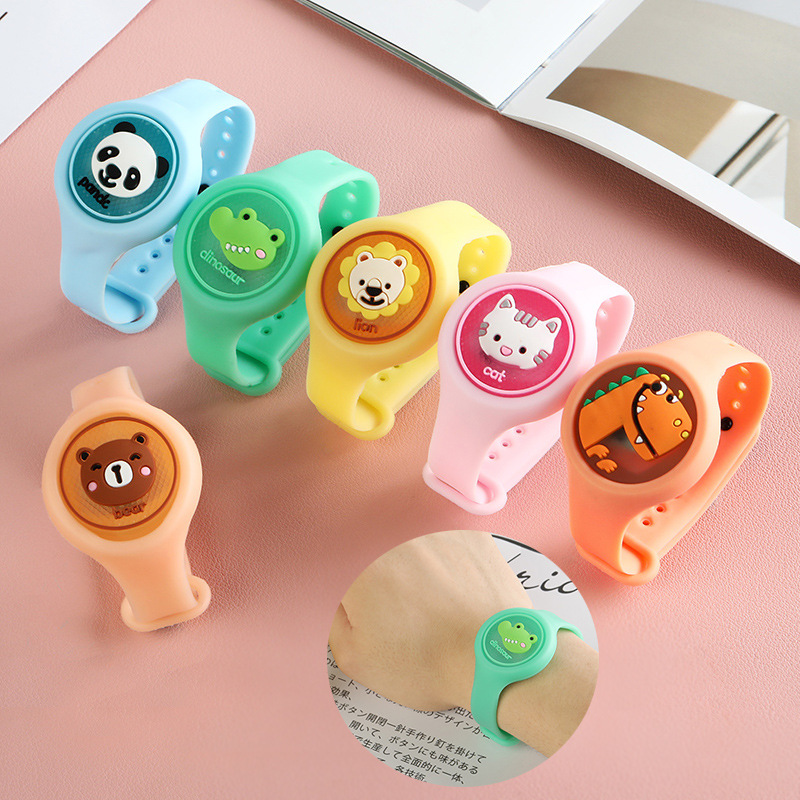 Luminous Toys Free Shipping Anti-Mosquito Bracelet Children&#039;s School Gifts Mosquito Repellent Flash Cartoon Bracelet Summer Girls&#039; Toys