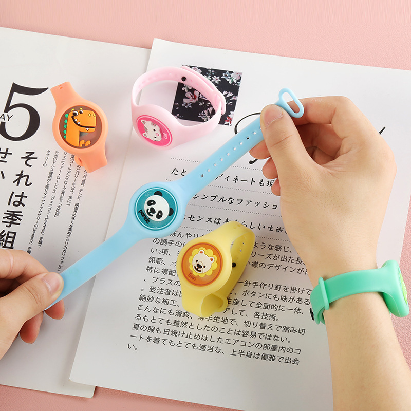 Luminous Toys Free Shipping Anti-Mosquito Bracelet Children&#039;s School Gifts Mosquito Repellent Flash Cartoon Bracelet Summer Girls&#039; Toys