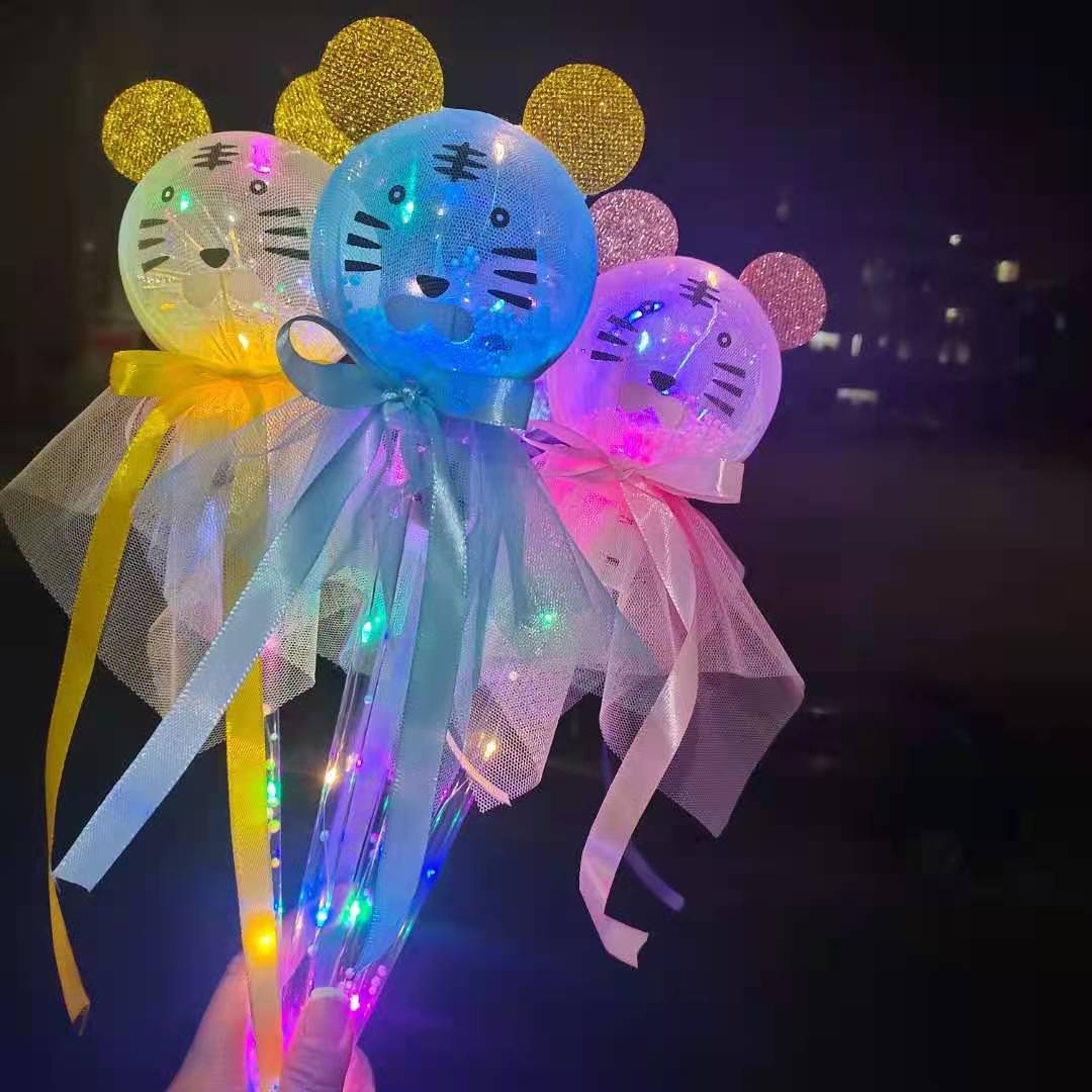 New Flash Magic Wand Children's Luminous Toys Stall Drainage Bounce Ball Star Sky Ball Cartoon Magic Stick Props New Flash Magic Wand Children's Luminous Toys Stall Drainage Bounce Ball Star Sky Ball Cartoon Magic Stick Props