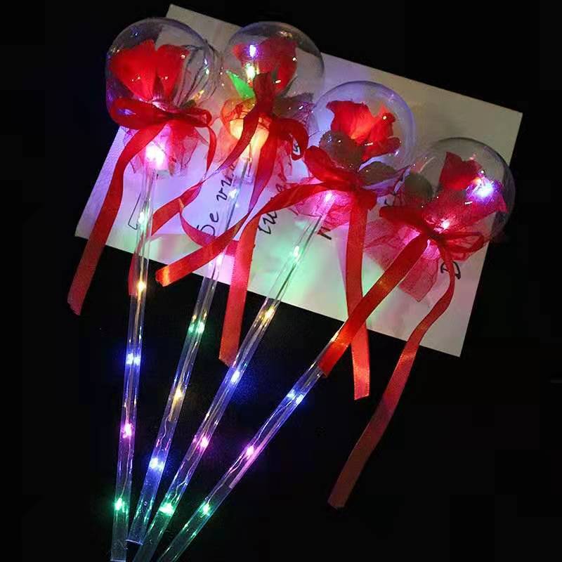 New Flash Magic Wand Children's Luminous Toys Stall Drainage Bounce Ball Star Sky Ball Cartoon Magic Stick Props New Flash Magic Wand Children's Luminous Toys Stall Drainage Bounce Ball Star Sky Ball Cartoon Magic Stick Props