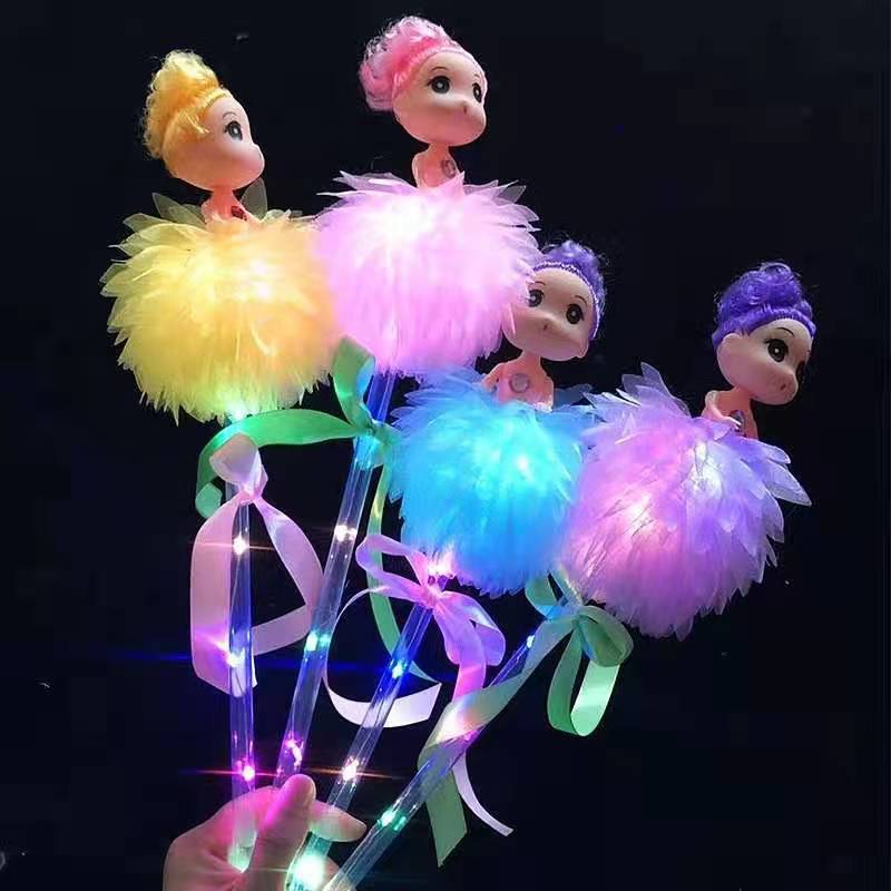 New Flash Magic Wand Children's Luminous Toys Stall Drainage Bounce Ball Star Sky Ball Cartoon Magic Stick Props New Flash Magic Wand Children's Luminous Toys Stall Drainage Bounce Ball Star Sky Ball Cartoon Magic Stick Props