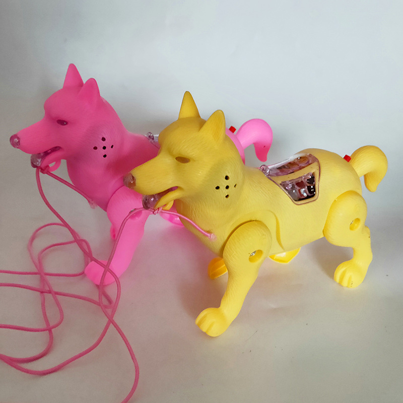 Leash German Shepherd Dog Luminous Music Electric Dog Children's Luminous Toys Children's Night Market Stall Hot Sale Toys Wholesale Leash German Shepherd Dog Luminous Music Electric Dog Children's Luminous Toys Children's Night Market Stall Hot Sale Toys Wholesale