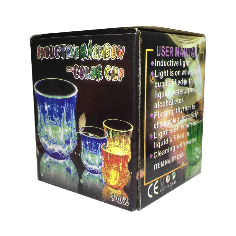 Luminous Cup Pineapple Cup LED Colorful Beer Cup Bar party Flashing Cup Wedding Manufacturer Direct Sale