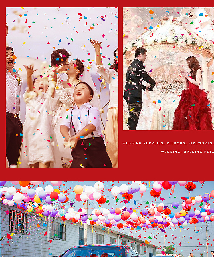 Wedding, Marriage Salute Ceremony Opening Ceremony Salute Handheld Fireworks Tube Petal Rain Fireworks Tube Bar Fireworks