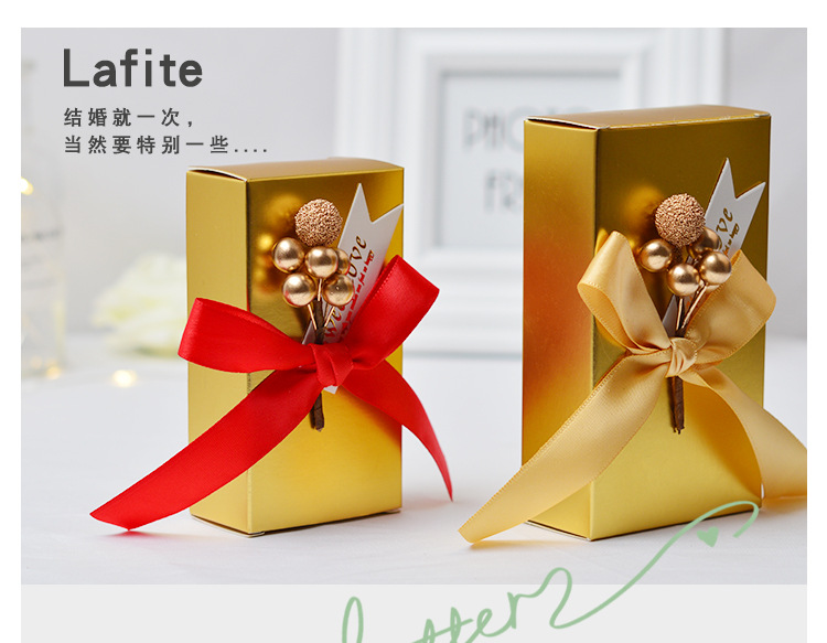 New Internet Celebrity Wedding Candies Box Rectangular Gift Folding Paper Wedding Candies Box Wedding Packaging Candy Box in Stock New Internet Celebrity Wedding Candies Box Rectangular Gift Folding Paper Wedding Candies Box Wedding Packaging Candy Box in Stock