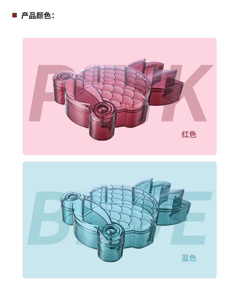 Household Living Room Creative Nut Sealed Dried Fruit Tray Compartment Storage Box with Lid Candy Box Fruit Plate Snack Box Household Living Room Creative Nut Sealed Dried Fruit Tray Compartment Storage Box with Lid Candy Box Fruit Plate Snack Box