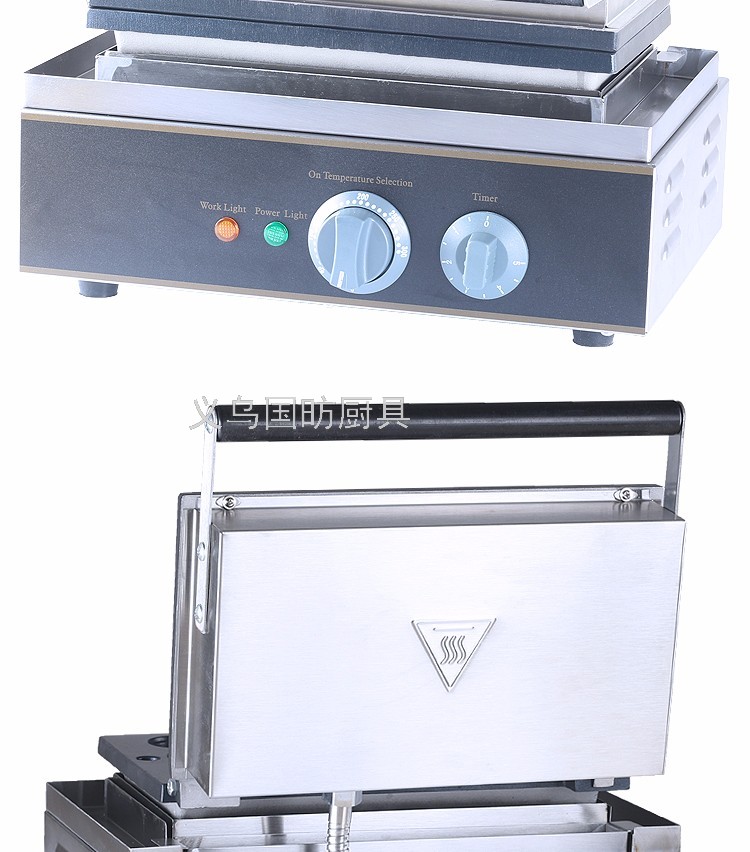 Electric Heating Ice Cream Cone Baker Fy-213 Crispy Machine Commercial Ice Cream Machine Cone Making Machine Snack Equipment