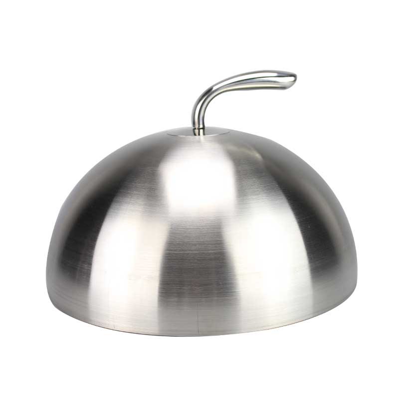 Steak Cover Barbecue Machine Cover Oil Proof Cover Dish Cover round Food Cover Dinner Food Spherical Cover NonMagnetic