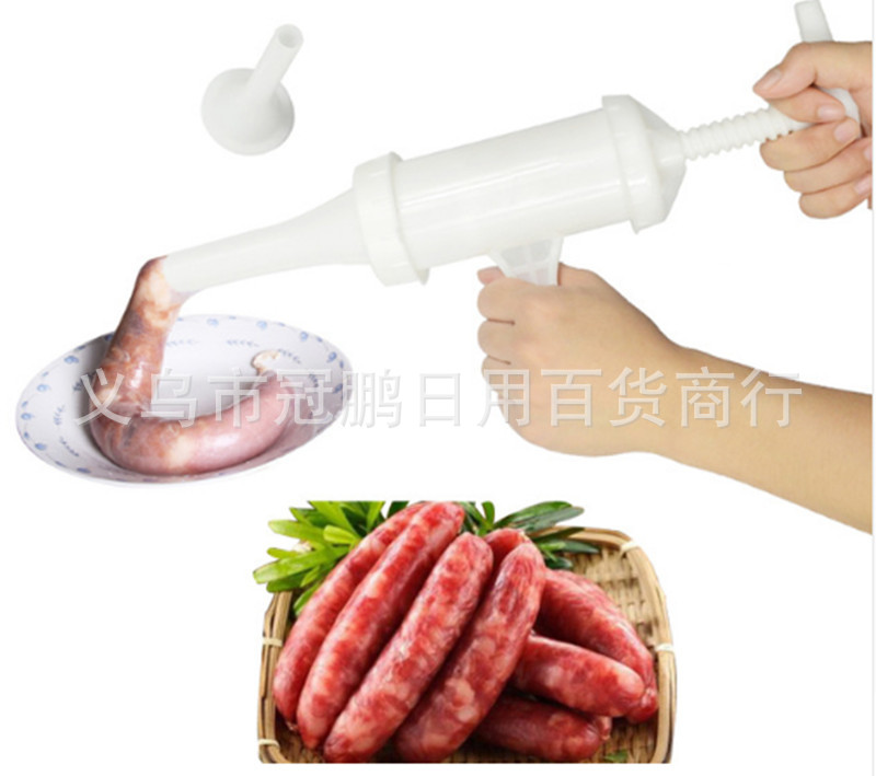 Manual Household Sausage Filler Sausage Sausage No. 5 Sausage Funnel Pig Sausage and Sheep Sausage Tube Plastic Tank Sausage Machine Manual Household Sausage Filler Sausage Sausage No. 5 Sausage Funnel Pig Sausage and Sheep Sausage Tube Plastic Tank Sausage Machine
