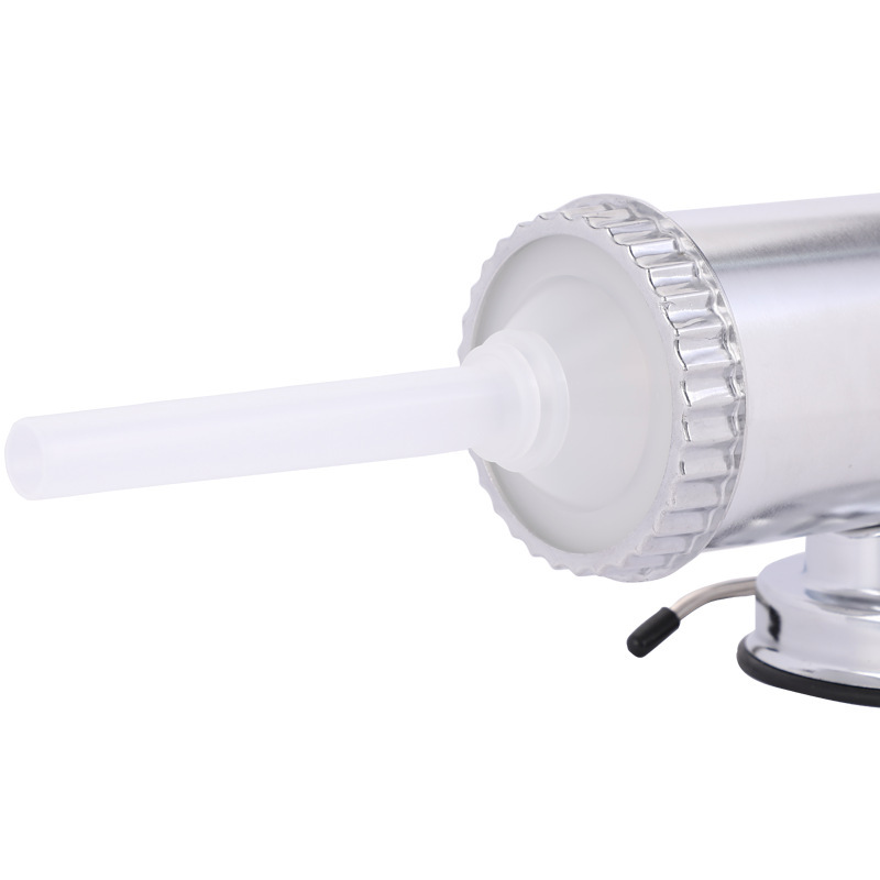 Cross-Type Sausage Filler 2-Pound Aluminum Alloy Suction Cup Household Sausage Filling Machine Manual Sausage Sausage Machine