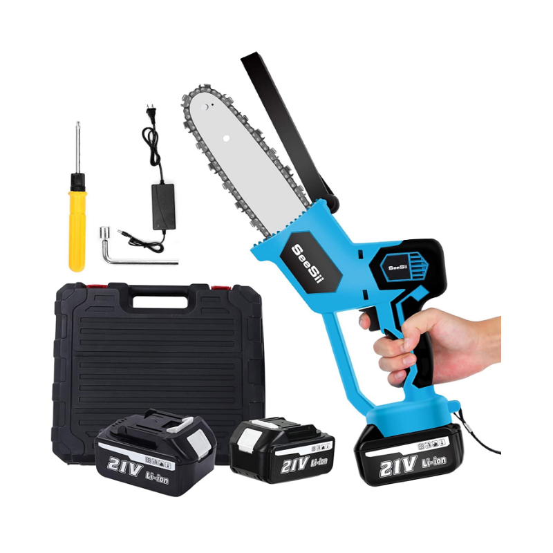 Hardware Tools 8-12 "Lithium Battery Charging Single-Handled Saw Tree Cutting Pruning Saw Carpenter's Wood SA Wireless Electric Chain Saw Hardware Tools 8-12 "Lithium Battery Charging Single-Handled Saw Tree Cutting Pruning Saw Carpenter's Wood SA Wireless Electric Chain Saw