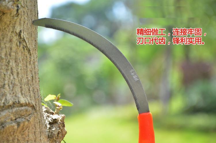 Agricultural Tools Little Sickle Coping Saw Sickle Stainless Steel Xiaohe Sickle Weeding Sickle Cutting Leek with Serrated Teeth Mower Knife Sickle Agricultural Tools Little Sickle Coping Saw Sickle Stainless Steel Xiaohe Sickle Weeding Sickle Cutting Leek with Serrated Teeth Mower Knife Sickle