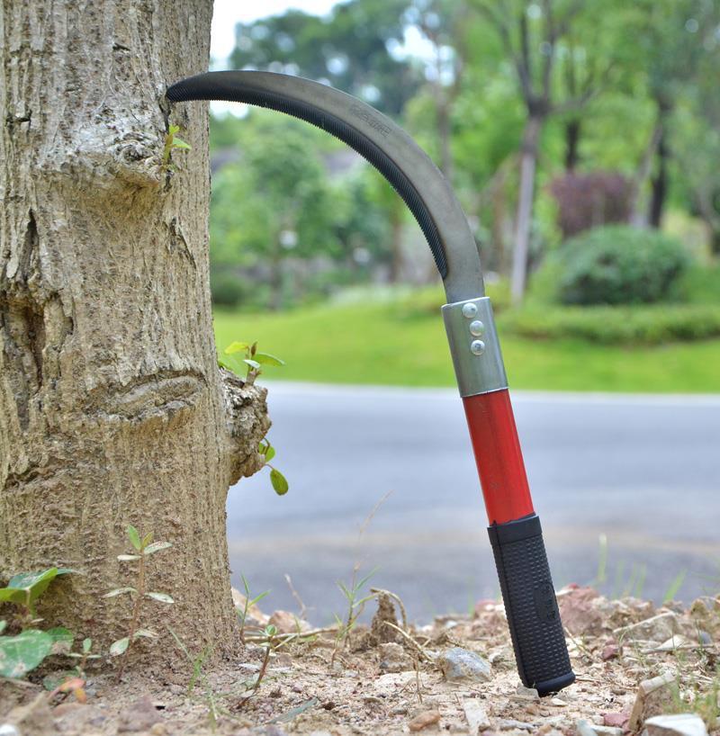 Agricultural Tools Little Sickle Coping Saw Sickle Stainless Steel Xiaohe Sickle Weeding Sickle Cutting Leek with Serrated Teeth Mower Knife Sickle Agricultural Tools Little Sickle Coping Saw Sickle Stainless Steel Xiaohe Sickle Weeding Sickle Cutting Leek with Serrated Teeth Mower Knife Sickle