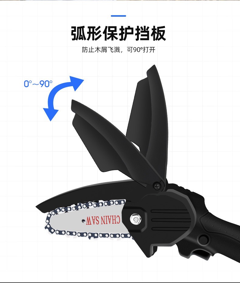 4-Inch 6-Inch Portable Mini Electric Chain Saw Chainsaw Wood Cutting Saw Electric Saw Rechargeable Small Handheld Electric Pruning Saw 4-Inch 6-Inch Portable Mini Electric Chain Saw Chainsaw Wood Cutting Saw Electric Saw Rechargeable Small Handheld Electric Pruning Saw