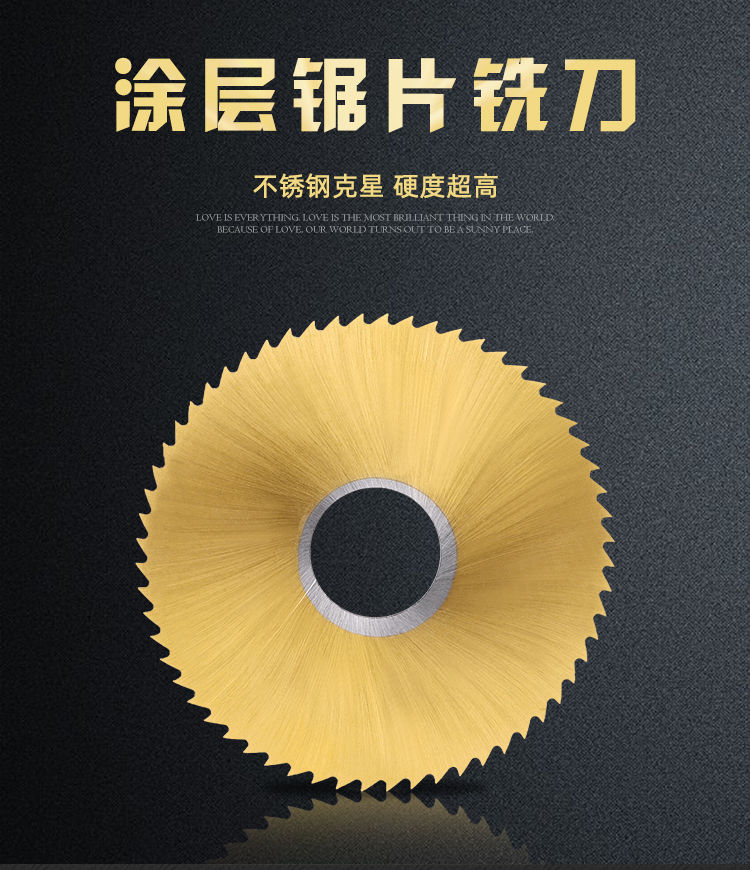 Brand H2high Speed Steel Saw Blade Cutter White Steel Cutting Milling Cutter 110 125 150 160 Brand H2high Speed Steel Saw Blade Cutter White Steel Cutting Milling Cutter 110 125 150 160
