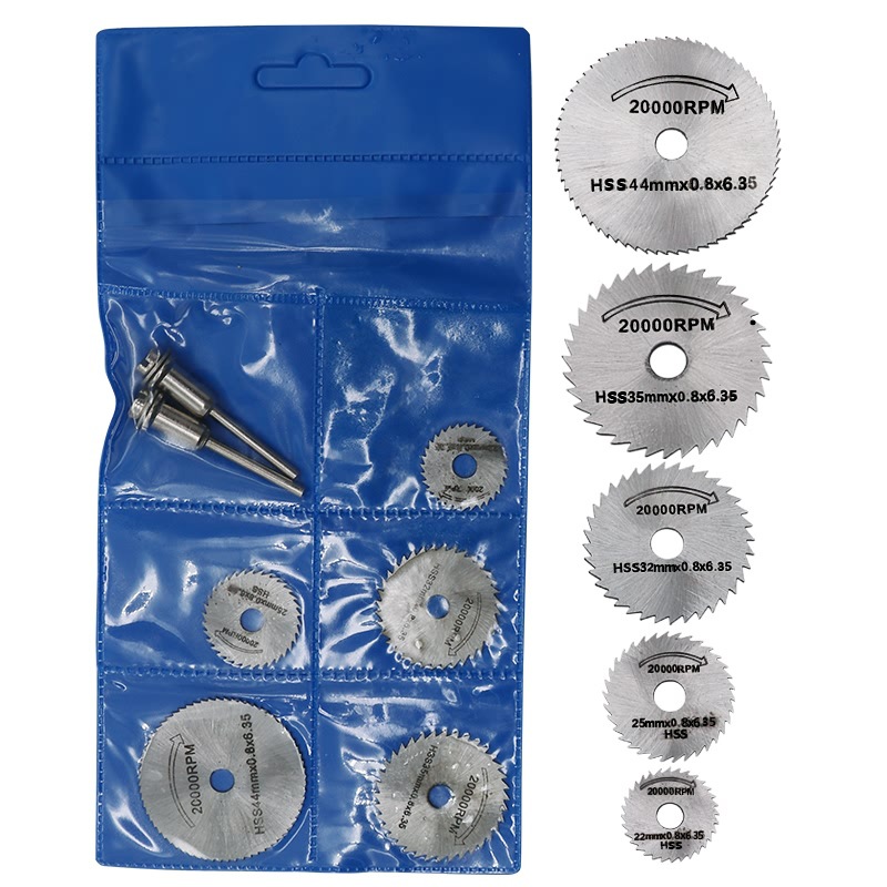 Electric Grinder Accessories High Speed Steel Cutting Piece 7Pc Wood Plastic Copper Aluminum Soft Metal Coping Saw Piece