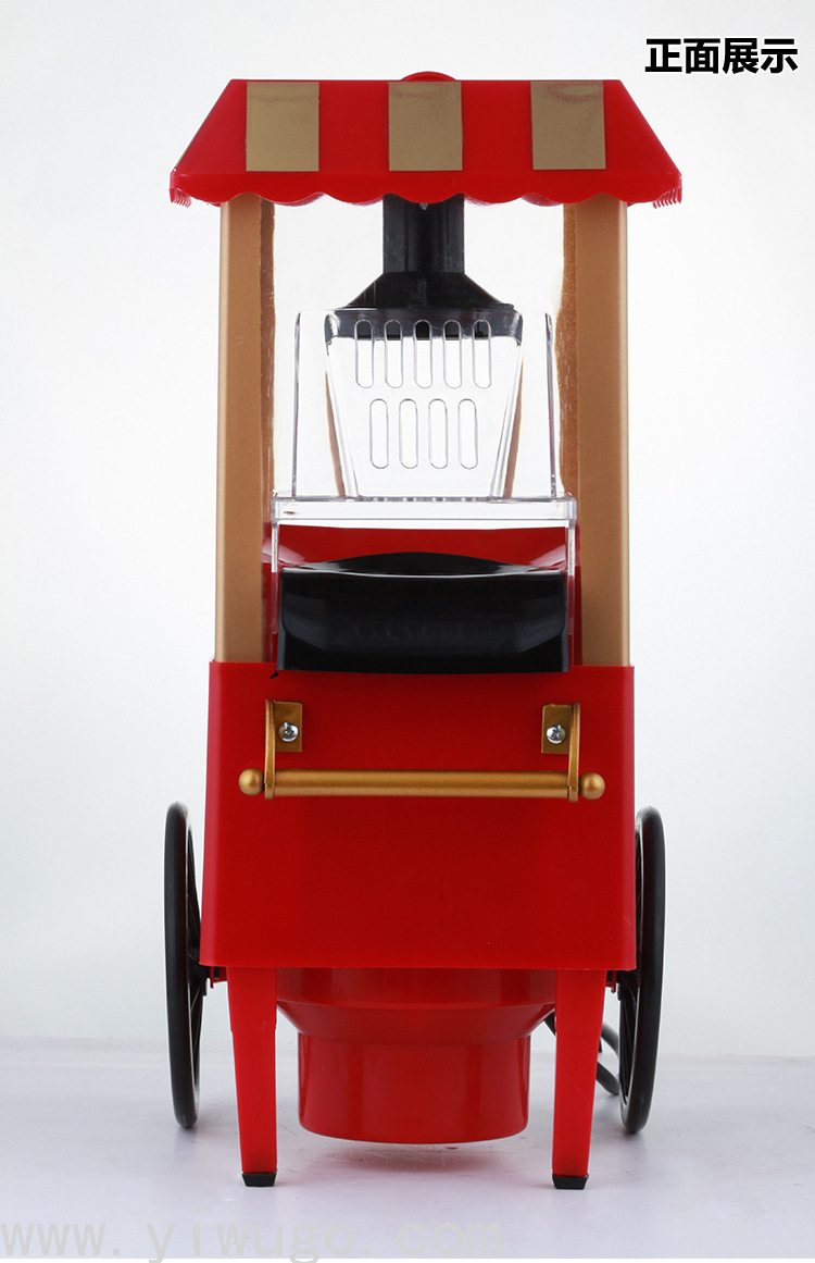 Automatic Popcorn Machine Household Electric Puffed Popcorn Machine Popcorn Machine Cross-Border European and American Regulations