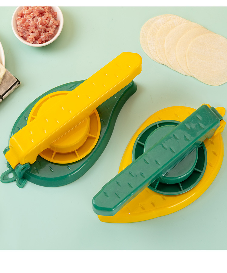 Household Handmade Small Dumpling Skin Maker Steamed Stuffed Bun Wonton Dumpling Mold Press Noodle Press Dumpling Wrapper Artifact