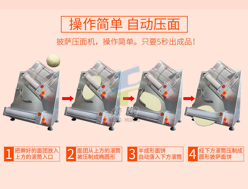 Pizza Portable Meson Machine 30cm Diameter Pizza Noodle Press Pizza Shaping Machine Bottom Forming Machine Pancake Noodle Press Pizza Portable Meson Machine 30cm Diameter Pizza Noodle Press Pizza Shaping Machine Bottom Forming Machine Pancake Noodle Press