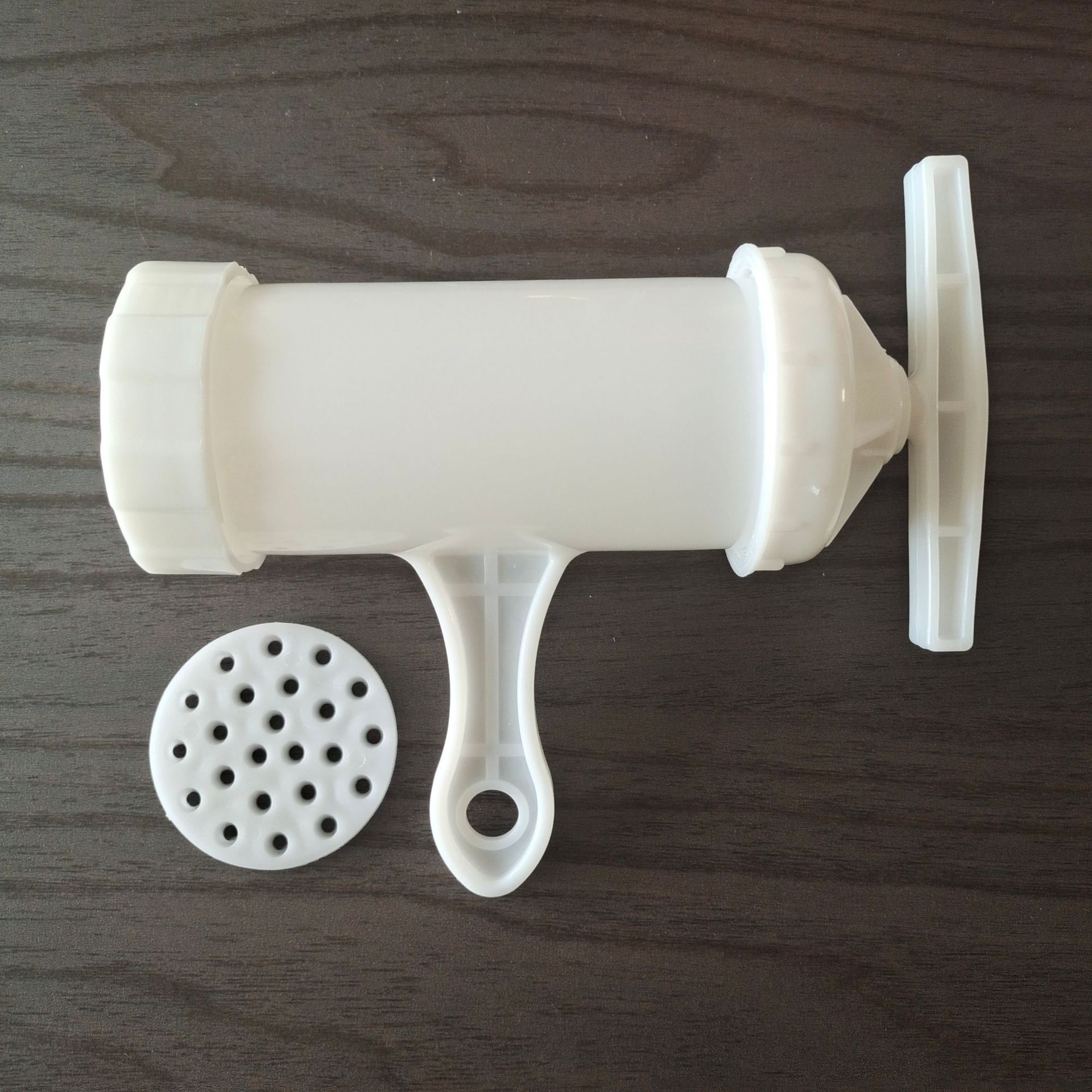 Fengren Multi-Functional Plastic Noodle Press Small Hand-Operated Noodle Maker Kitchen Household Manual Plastic Noodle Squeezer