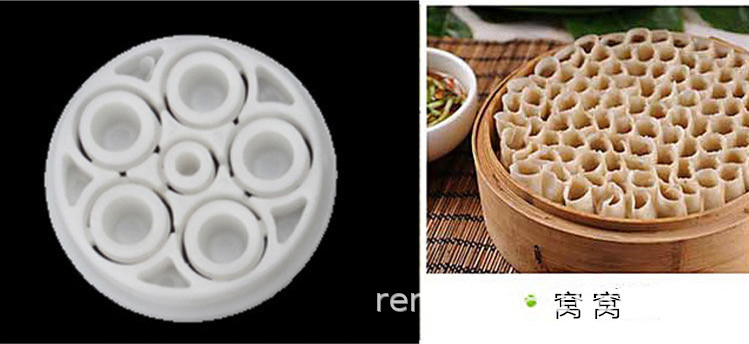Manual Noodle Press Multi-Purpose Full-Function Noodle Filling Sausage Homemade Sausage Household Plastic 5 Sole Marking Pressure Surface Unit