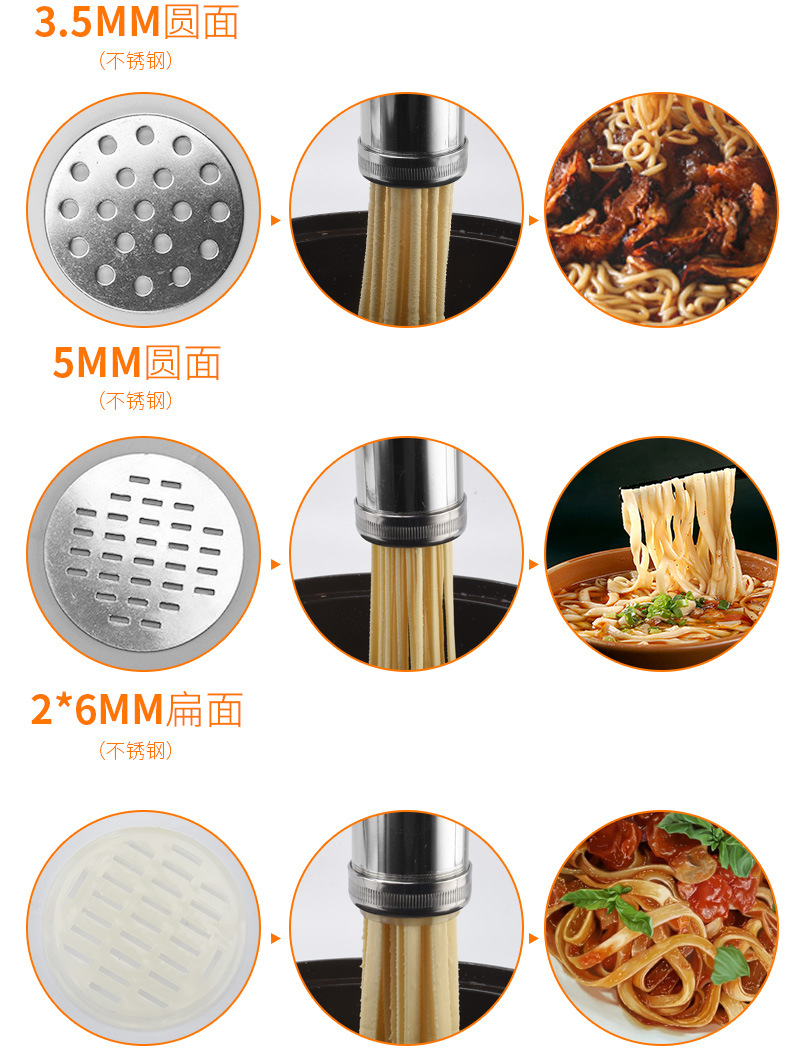 Wholesale Household Buck Wheat Noodle Maker Manual Baking Vermicelli Noodle Press Heluo Machine Noodle Pressing Machine Stainless Steel Buck Wheat Noodle Maker Wholesale Household Buck Wheat Noodle Maker Manual Baking Vermicelli Noodle Press Heluo Machine Noodle Pressing Machine Stainless Steel Buck Wheat Noodle Maker