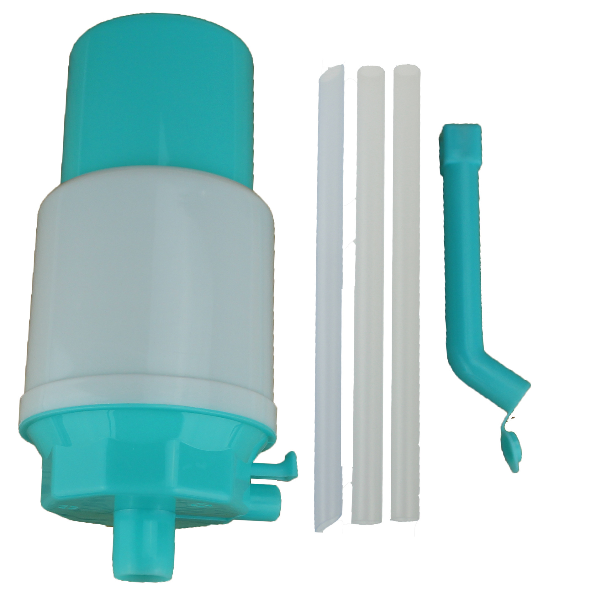805 Blue And White Purified Water Bucket Drinking Water Pump Hand Pressure Bottled Water Mineral Water Pumping Water Device Water Fountain Water-Absorbing Machine