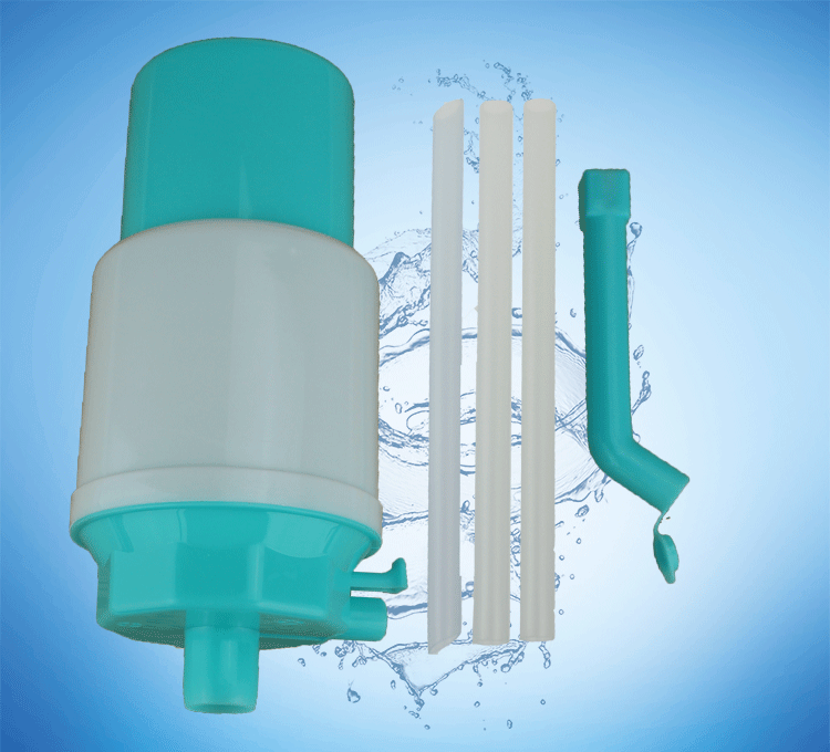805 Blue And White Purified Water Bucket Drinking Water Pump Hand Pressure Bottled Water Mineral Water Pumping Water Device Water Fountain Water-Absorbing Machine